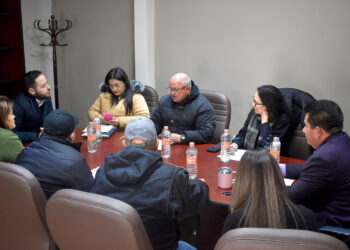 Junta de Trabajo entre el Alcalde Jacobo Rodríguez y Gerentes de SIMAS