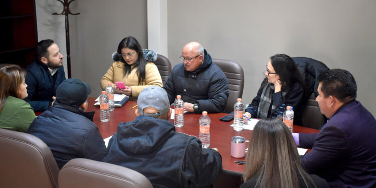 Junta de Trabajo entre el Alcalde Jacobo Rodríguez y Gerentes de SIMAS