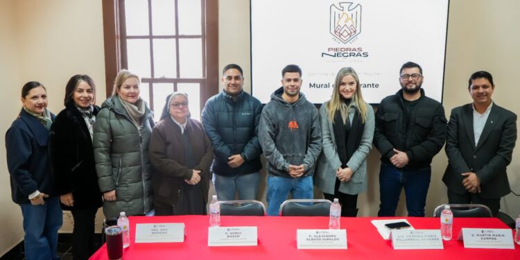 Inician Proyecto del Mural del Migrante en Piedras Negras