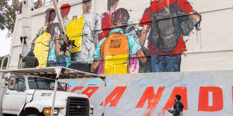 Inauguran Mural Dedicado a los Migrantes en Piedras Negras