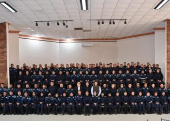 Reconocen logros en seguridad durante el Día del Policía