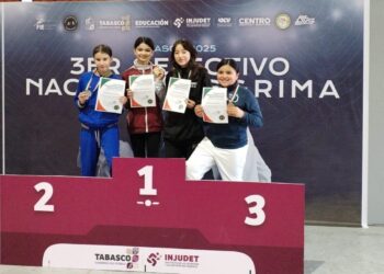 CON PLATA Y BRONCE CONCLUYE COAHUILA EL SELECTIVO NACIONAL DE ESGRIMA 2025