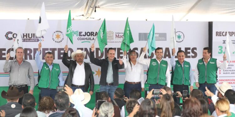 LLEVA MANOLO MÁS OBRAS A LA REGIÓN LAGUNA