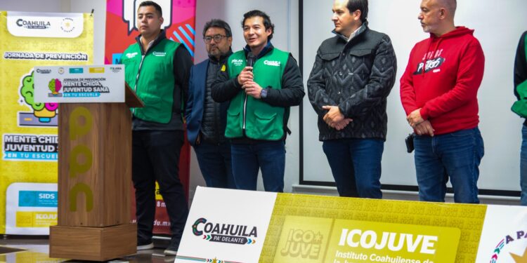 INICIA JORNADA DE PREVENCIÓN “MENTE CHIDA, JUVENTUD SANA”