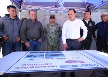 SUPERVISA Y ENTREGA MANOLO MÁS INFRAESTRUCTURA DE SEGURIDAD PARA LA REGIÓN NORTE