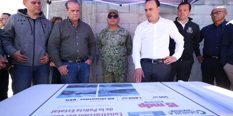 SUPERVISA Y ENTREGA MANOLO MÁS INFRAESTRUCTURA DE SEGURIDAD PARA LA REGIÓN NORTE