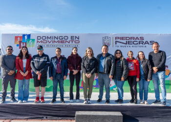 “Domingos en Movimiento” Fomenta la Convivencia y el Deporte en Piedras Negras