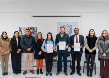 Alcalde Jacobo Rodríguez Firma acuerdo con el CECATI para Impulsar la Capacitación Laboral