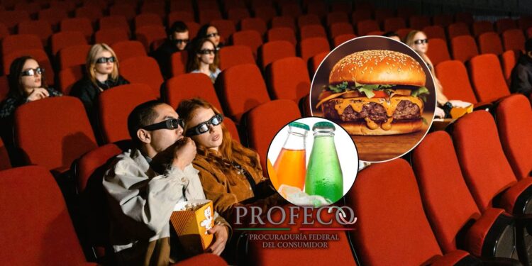 Profeco desmiente que se puedan ingresar alimentos a los cines