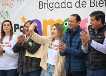 Realizan brigada “Por Amor a la Infancia” en la escuela primaria Julia Tapia de Flores