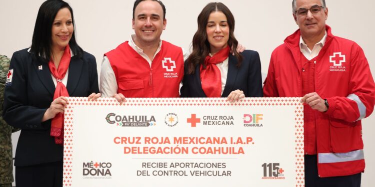 INVITA GOBERNADOR A SUMARSE A LA COLECTA DE LA CRUZ ROJA EN COAHUILA