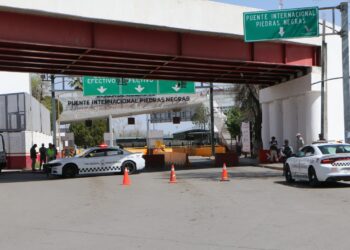 Cierran el Puente Internacional Uno PN- Eagle Pass por la visita del vicepresidente Vance