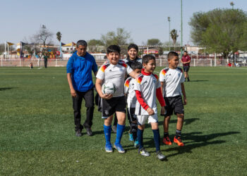 Inaugura la Direccion de fomento deportivo liga de futbol municipal