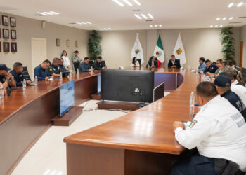 Autoridades refuerzan operativos en reunión semanal de seguridad