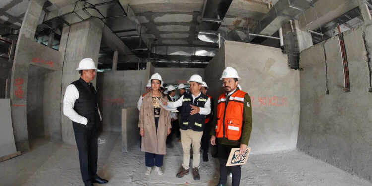Autoridades del IMSS y Guanajuato supervisan avances en la construcción del nuevo HGZ en la entidad