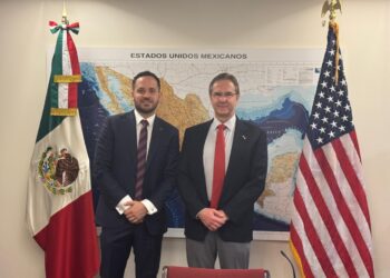 Se reúne en Washington alcalde de Piedras Negras con el embajador de Mèxico en Estados Unidos