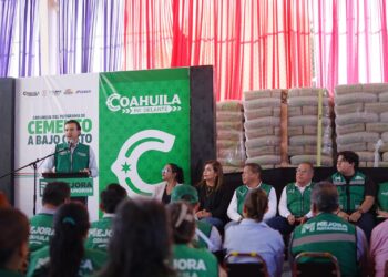 ARRANCA EN COAHUILA EL PROGRAMA CEMENTO A BAJO COSTO