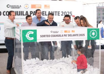 SE EFECTÚA SORTEO “¡COAHUILA PA’ DELANTE 2025!”