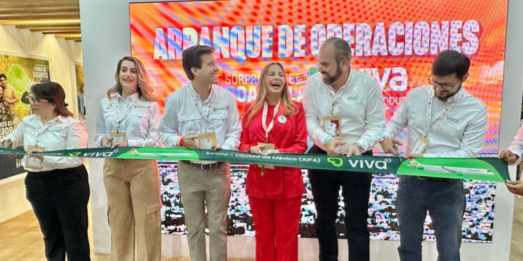 ARRANCA AEROPUERTO DE SALTILLO OPERACIONES CON VIVA AEROBÚS