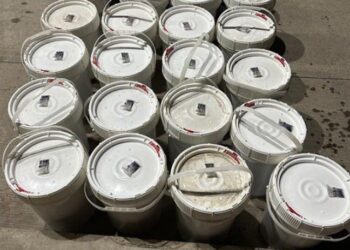 Decomisan cargamento de metanfetaminas valuado en más de 10 MDD