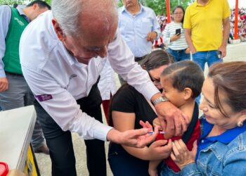 INICIA EN ACUÑA CAMPAÑA INTENSIVA DE VACUNACIÓN PARA LA INFANCIA