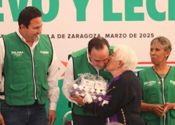 LLEVÓ MEJORA COAHUILA PROGRAMA DE HUEVO Y LECHE A TODAS LAS REGIONES