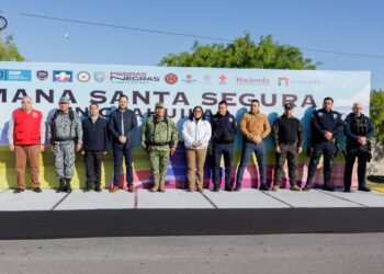 Arranca operativo ‘’Semana Santa Segura 2025’’