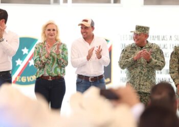 ENTREGA MANOLO NUEVOS CUARTELES PARA LA POLICÍA ESTATAL Y EL EJÉRCITO