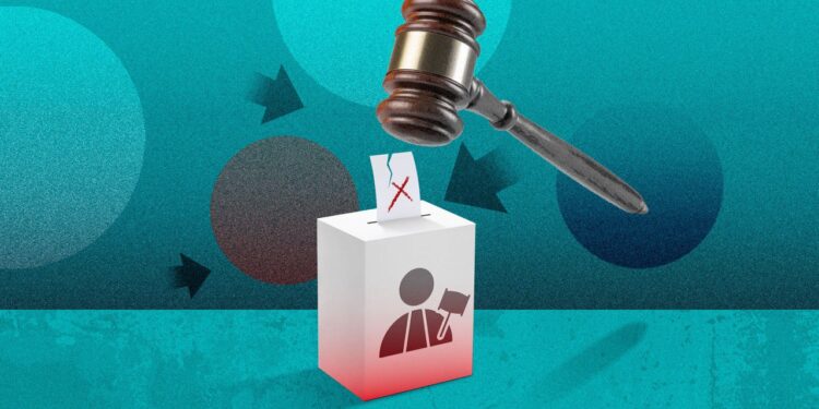 EL GROTESCO INICIO DE CAMPAÑA PARA ELEGIR JUZGADORES