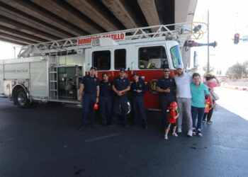 Lleva Luly López Naranjo diversión, servicios y juguetes a niñas y niños en la Ruta Recreativa