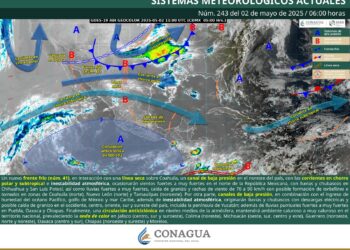 SE ESPERA UN FIN DE SEMANA CON LLUVIAS INTENSAS Y VIENTOS FUERTES EN COAHUILA