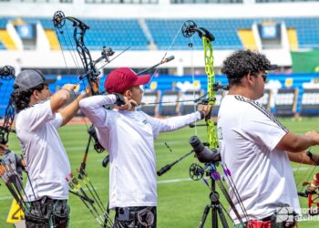 SEBASTIÁN GARCÍA ASEGURA MEDALLA EN COPA DEL MUNDO DE TIRO CON ARCO EN SHANGHÁI