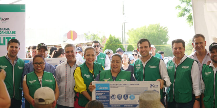 MEJORA COAHUILA APOYA ECONOMÍA DE LAS FAMILIAS CON PROGRAMAS SOCIALES