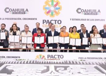 CON EL PACTO COAHUILA BLINDAMOS LA ESTABILIDAD LABORAL DE NUESTRO ESTADO: MANOLO