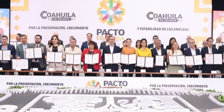 CON EL PACTO COAHUILA BLINDAMOS LA ESTABILIDAD LABORAL DE NUESTRO ESTADO: MANOLO