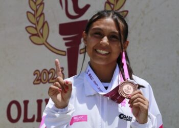 ORO Y BRONCE PARA COAHUILA EN EL SALTO DE ALTURA DE LA OLIMPIADA NACIONAL