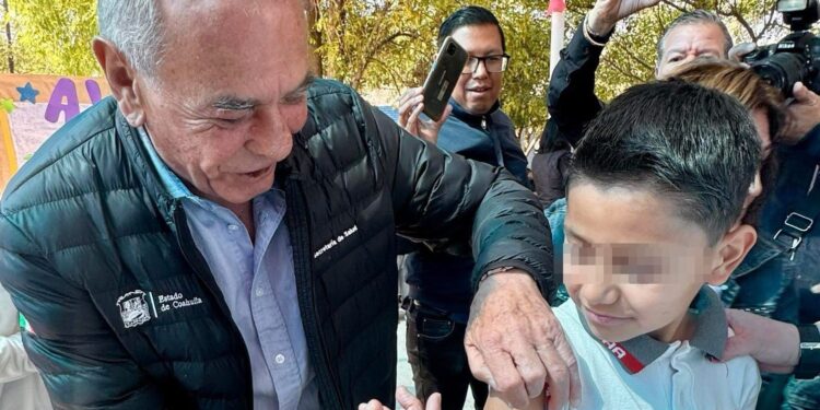 PERMANENTE EN COAHUILA CAMPAÑA DE VACUNACIÓN CONTRA SARAMPIÓN Y TOSFERINA