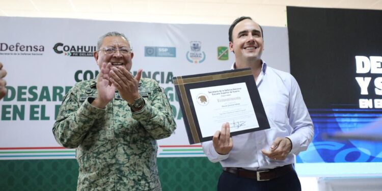 COMPARTE MANOLO MODELO DE SEGURIDAD COAHUILA CON MILITARES DE TODO EL PAÍS