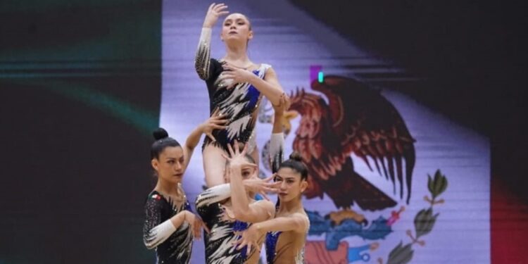 CONQUISTA ANA SOFÍA FLORES DOS MEDALLAS EN PANAMERICANO DE GIMNASIA RÍTMICA