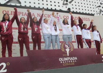 CON 38 MEDALLAS, TERMINA COAHUILA EN EL TIRO CON ARCO DE LA OLIMPIADA NACIONAL