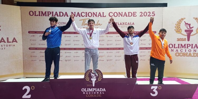 COSECHA COAHUILA DOS OROS Y DOS BRONCES EN EL SEGUNDO DÍA DE LAS LUCHAS ASOCIADAS DE LA OLIMPIADA NACIONAL