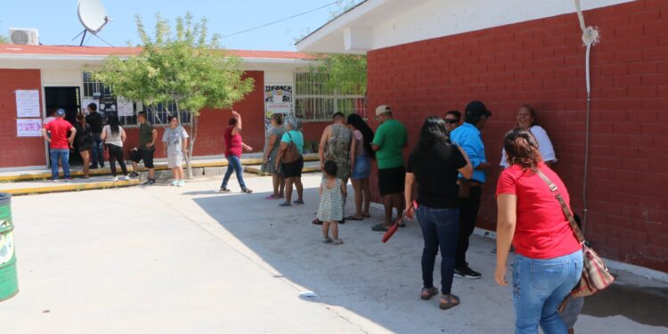 Jornada electoral transcurre con tranquilidad en Piedras Negras