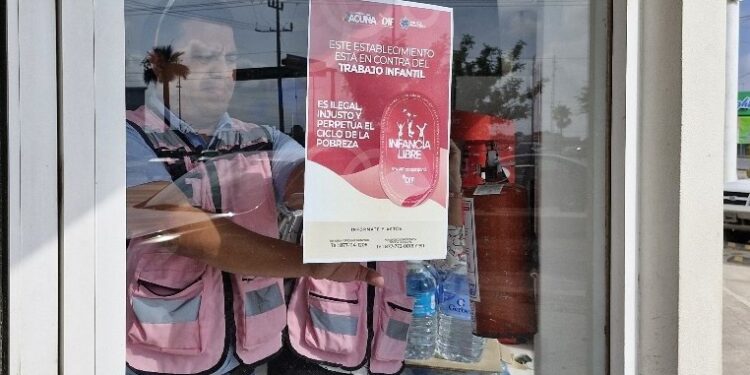 Las y los niños no deben estar en las calles “trabajando”: DIF Acuña