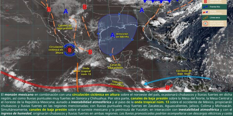 SE ESPERAN LLUVIAS FUERTES EN COAHUILA