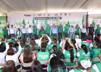 ARRANCA MANOLO OBRAS SOCIALES EN LOS CINCO MANANTIALES