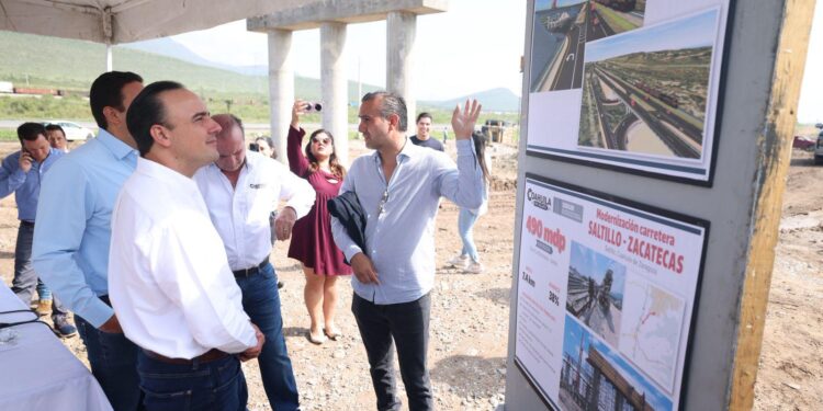 EN TIEMPO Y FORMA LAS GRANDES OBRAS DE INFRAESTRUCTURA EN COAHUILA: MANOLO