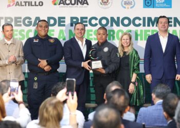 RECONOCEN GOBIERNOS DE COAHUILA Y DE ESTADOS UNIDOS A BRIGADISTAS QUE APOYARON EN TEXAS