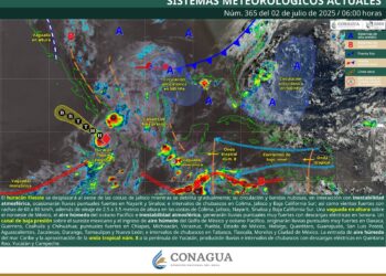 CONTINÚAN LAS LLUVIAS EN COAHUILA: SE ESPERAN DESCARGAS ELÉCTRICAS Y GRANIZO