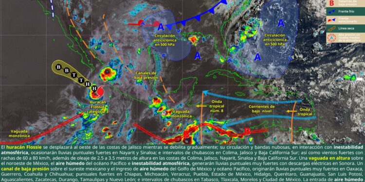 CONTINÚAN LAS LLUVIAS EN COAHUILA: SE ESPERAN DESCARGAS ELÉCTRICAS Y GRANIZO