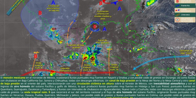 SE ESPERAN LLUVIAS Y CHUBASCOS EN COAHUILA